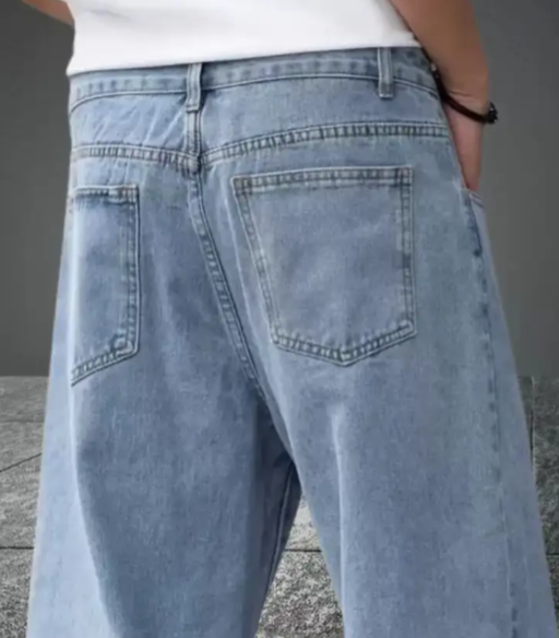 Jogger Fit Men Light Blue Jeans.