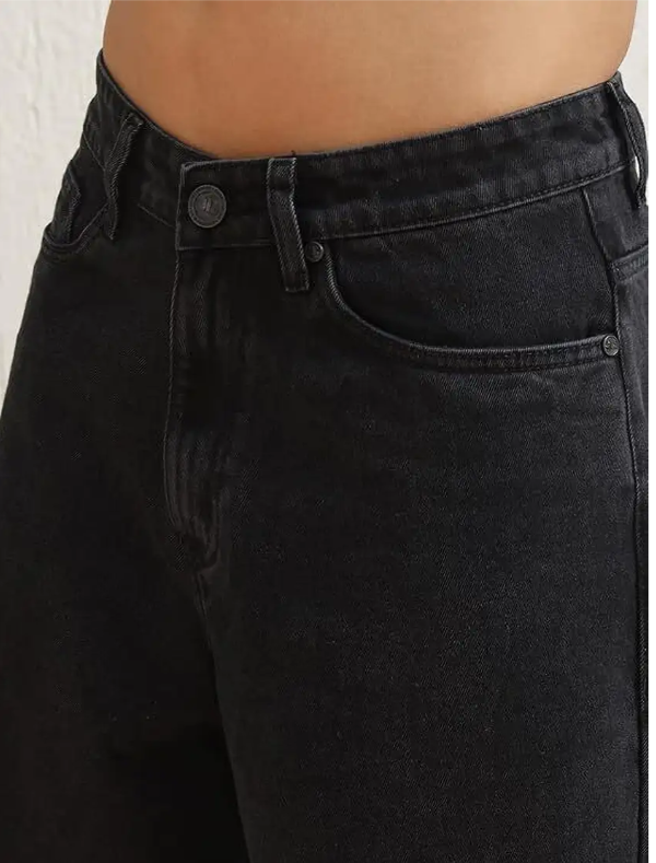 Regular Men Black Jeans