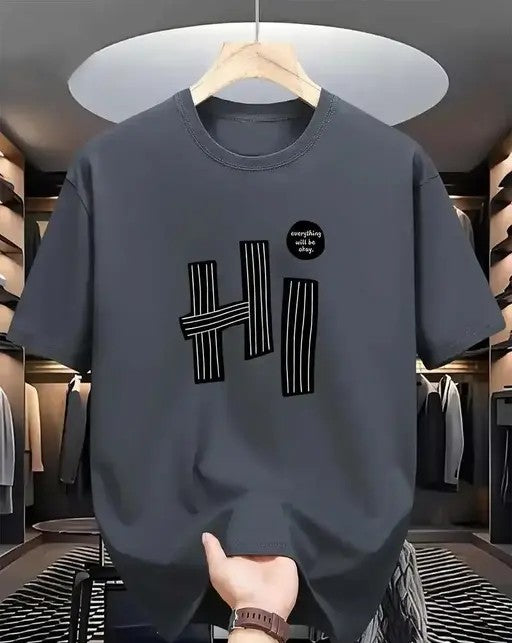 KEESOR Men Tshirt|Men Printed Round neck Tshirt|Men Graphic print Tshirt